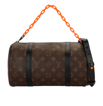 Mini Polochon Papillon 30 Messenger, £1,500, Handbags, Brown, Coated Canvas, Front view